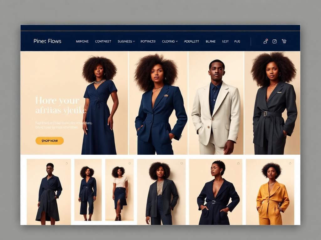 Clothing Brand Website preview