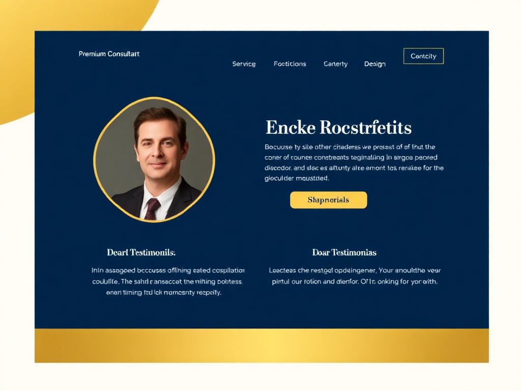 Consultant Authority Website preview