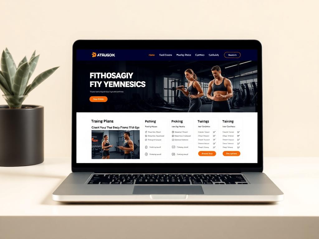 Gym & Fitness Website preview