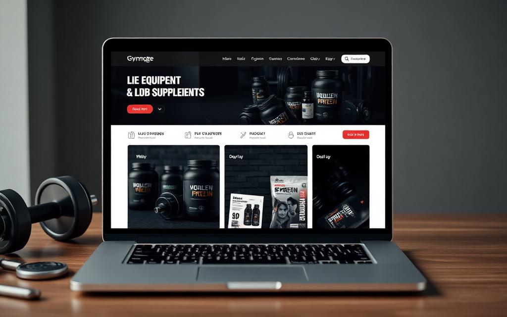 Gym Equipment & Supplements Store preview