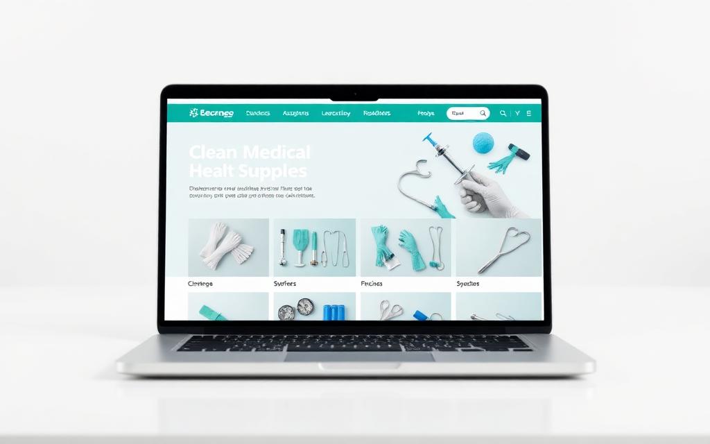 Medical Supplies E-commerce preview