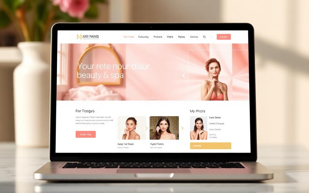 Beauty & Salon Website preview